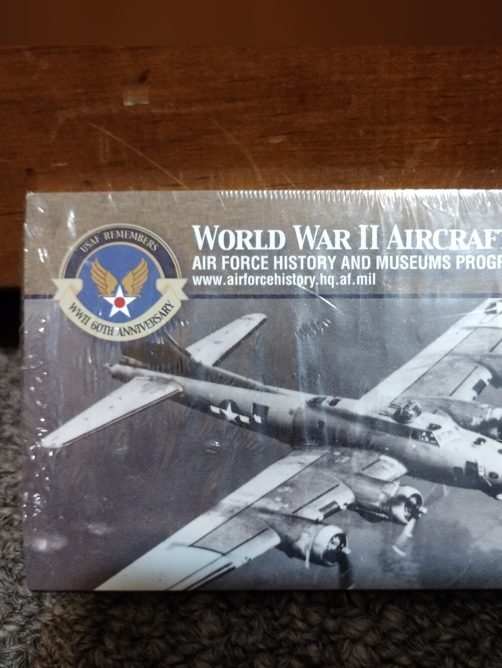 World War II Aircraft Hardcover Book - Gray